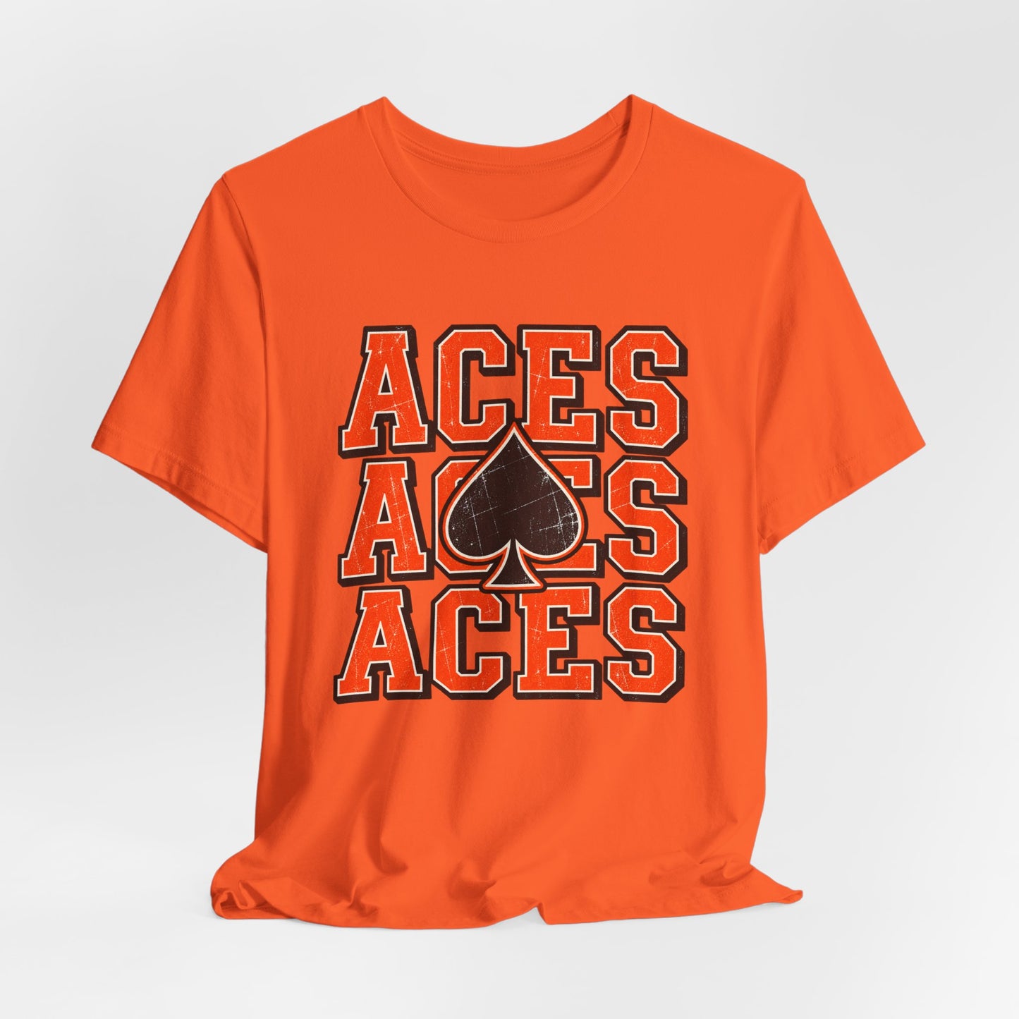 Amanda-Clearcreek Aces Stacked Adult Tee