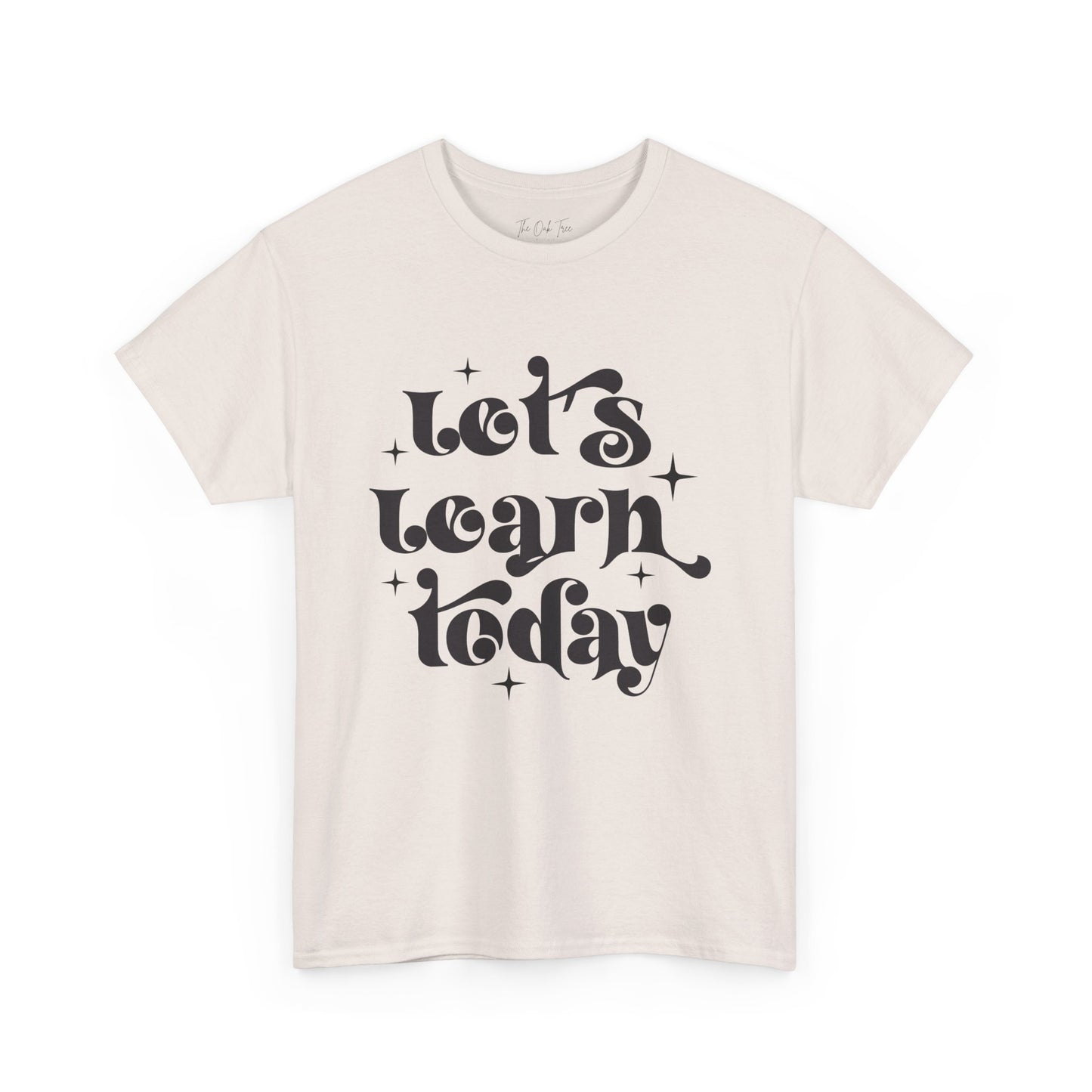 Let's Learn Today Unisex Heavy Cotton Tee