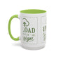 Custom Accent Coffee Mug – Custom Upload Design Ceramic Mug (11oz & 15oz)
