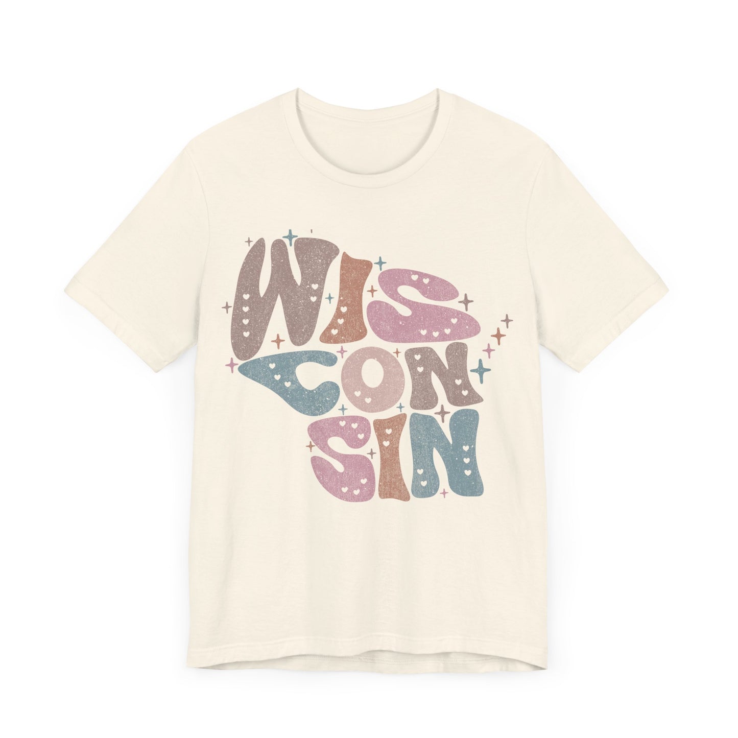 Wisconsin State Tee Unisex Jersey Short Sleeve Tee