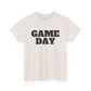 Game Day- Black Text Tee