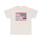 She Loves Jesus & America Too Unisex Jersey Short Sleeve Tee
