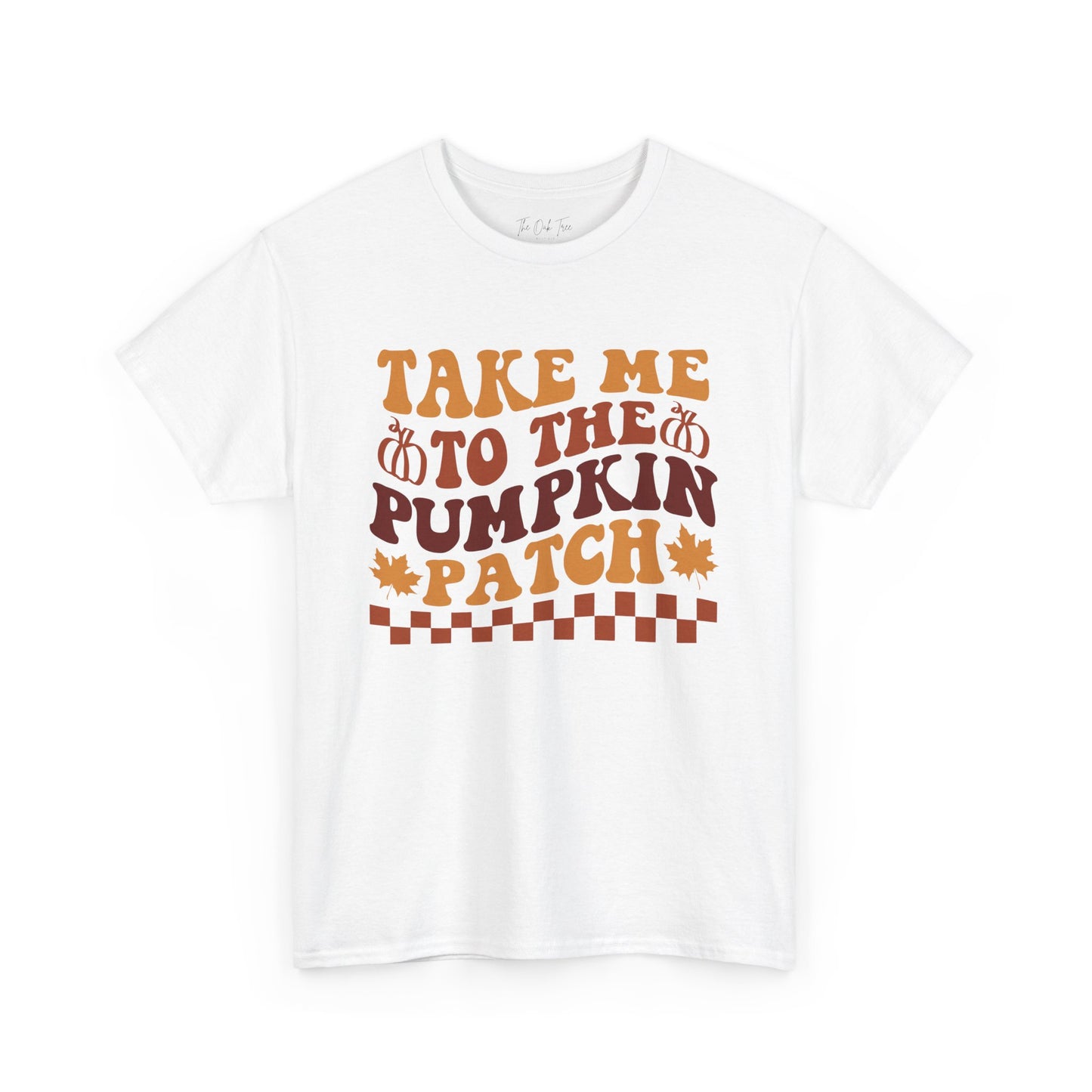 Take Me to the Pumpkin Patch Unisex Heavy Cotton Tee