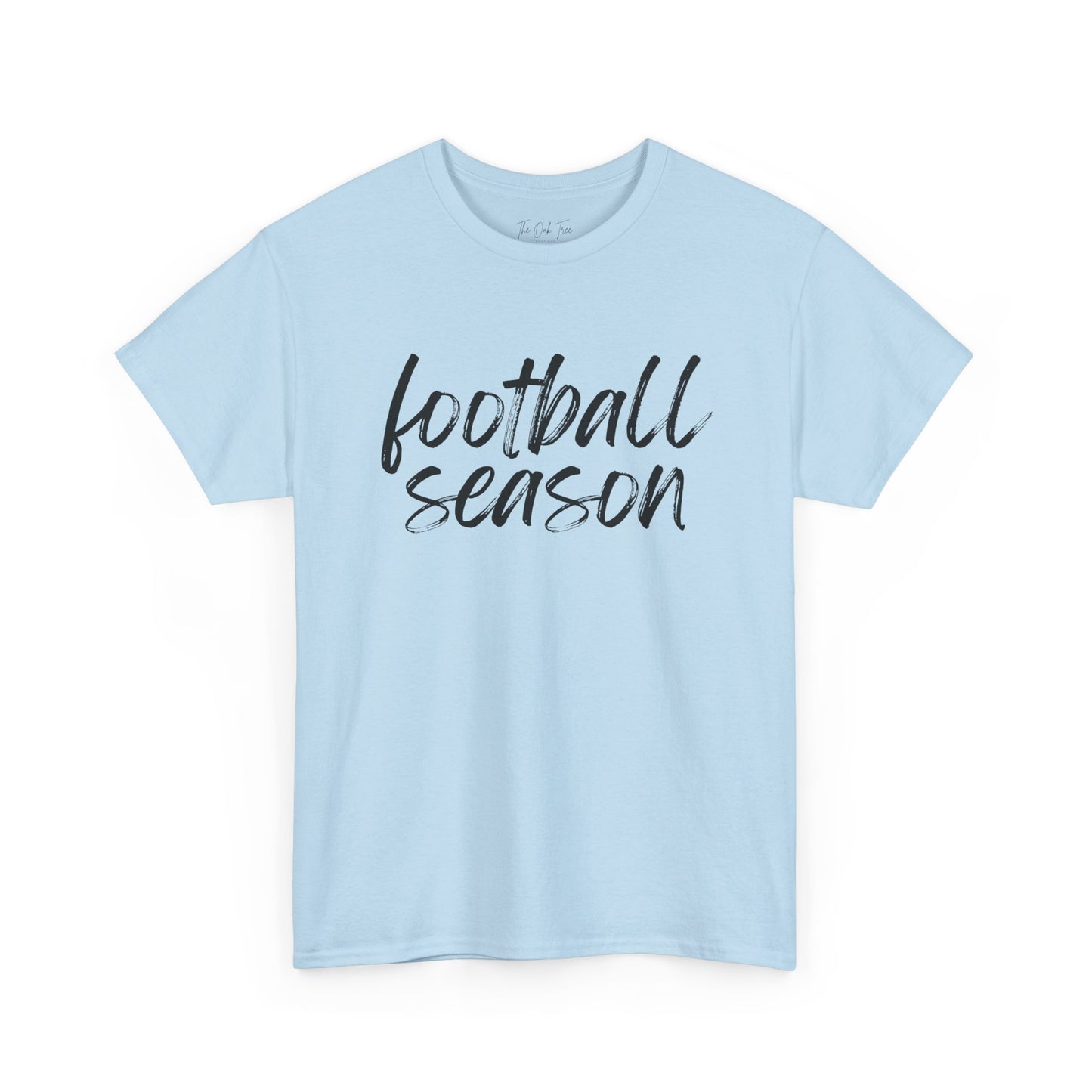 Football Season- Black Text Tee
