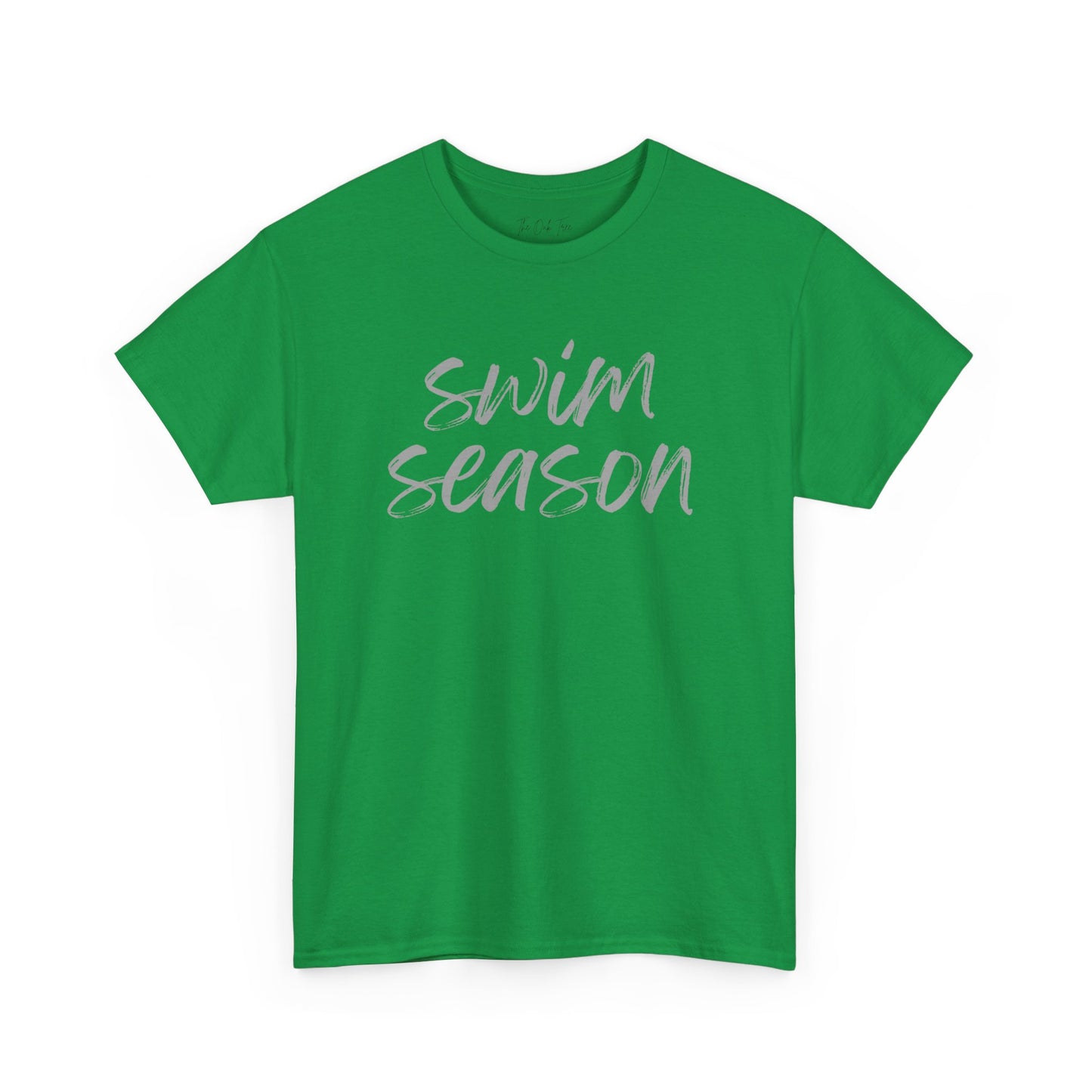 Swim Season- Grey Text Tee