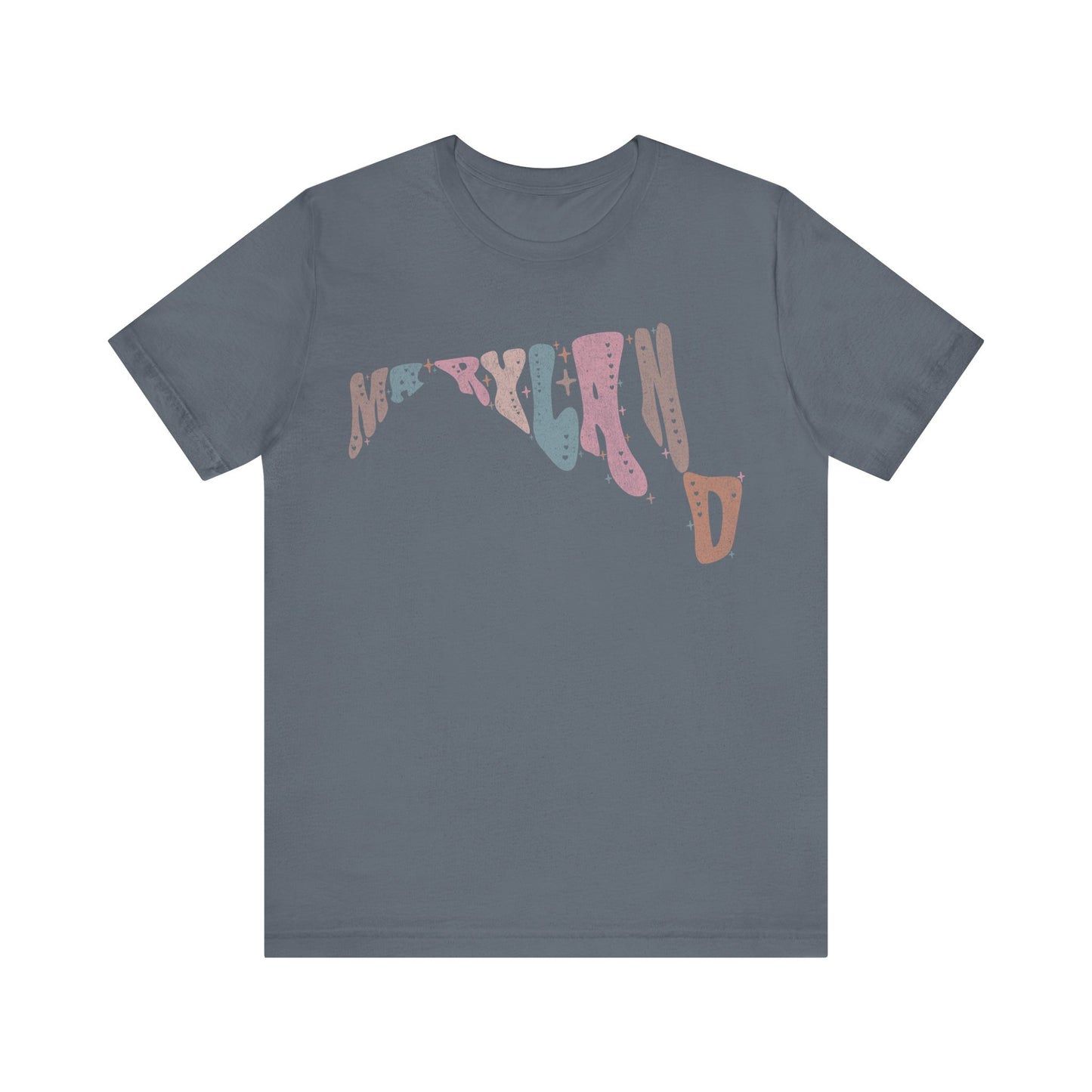 Maryland State Tee Unisex Jersey Short Sleeve Tee