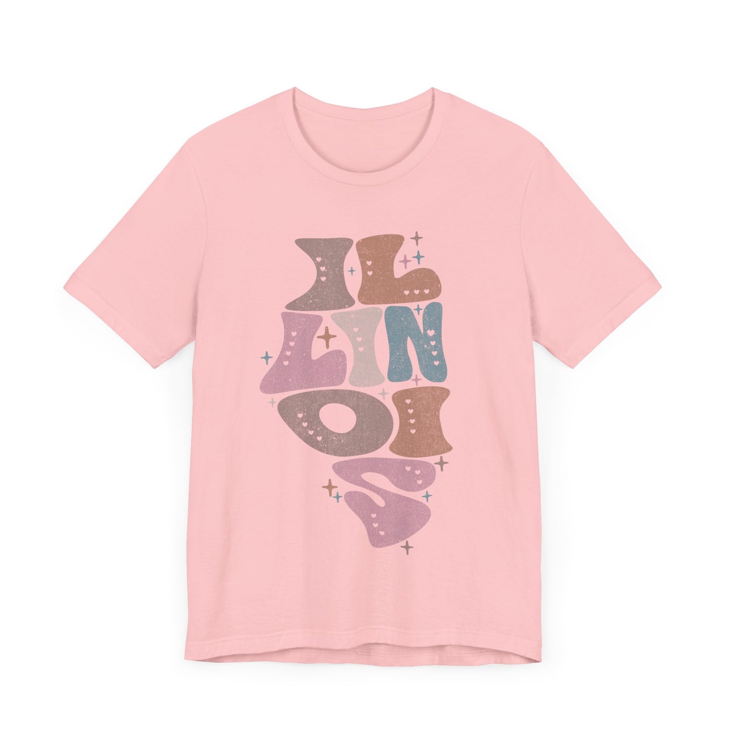 Illinois State Tee Unisex Jersey Short Sleeve Tee