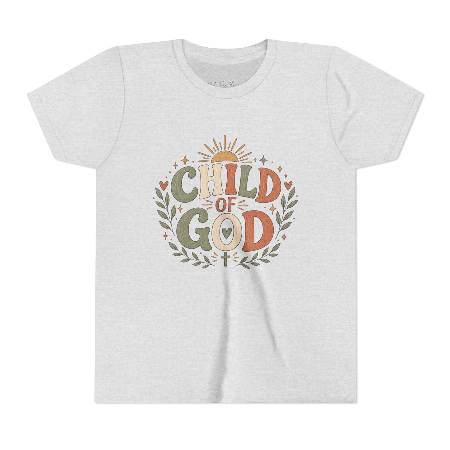 Child of God Youth Tee — Cute Faith-Based Kids Shirt