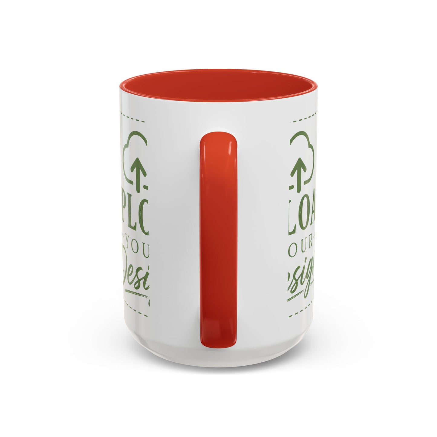 Custom Accent Coffee Mug – Custom Upload Design Ceramic Mug (11oz & 15oz)