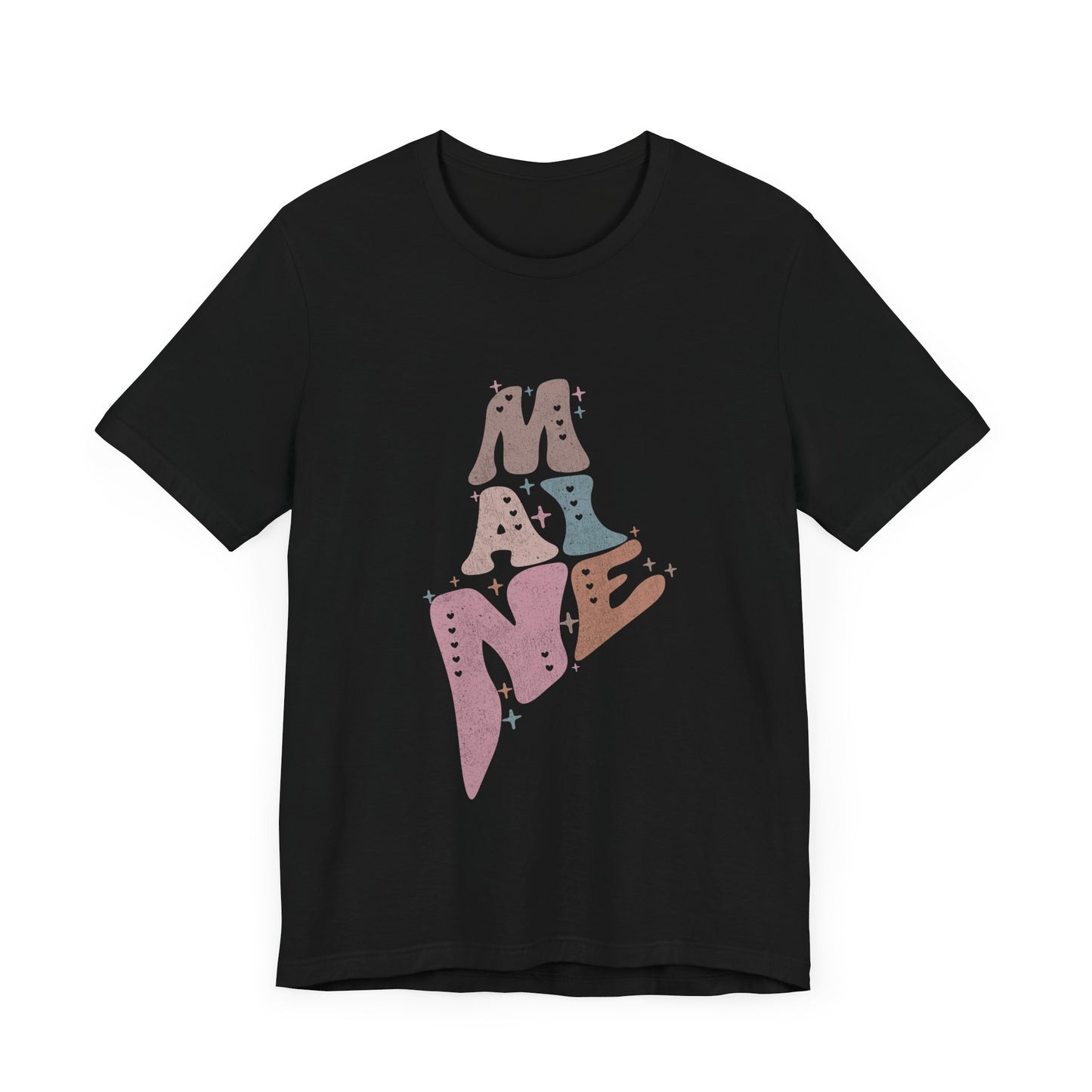 Maine State Tee Unisex Jersey Short Sleeve Tee