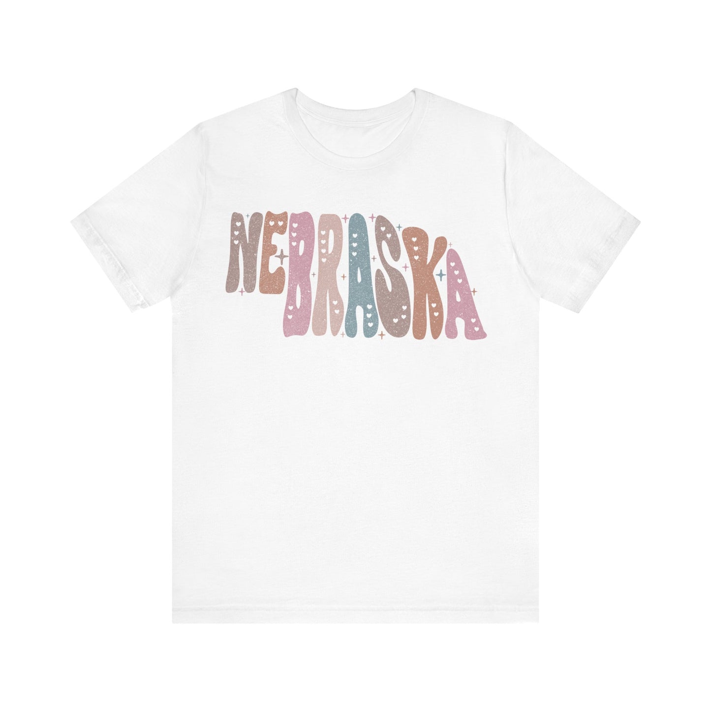Nebraska State Tee Unisex Jersey Short Sleeve Tee
