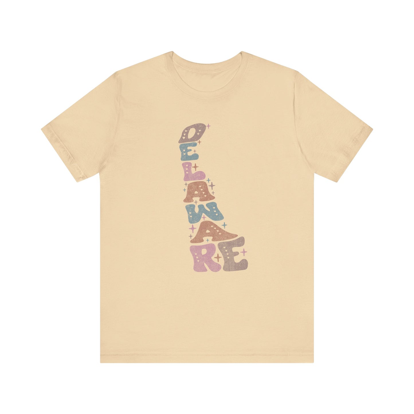 Delaware State Tee Unisex Jersey Short Sleeve Tee