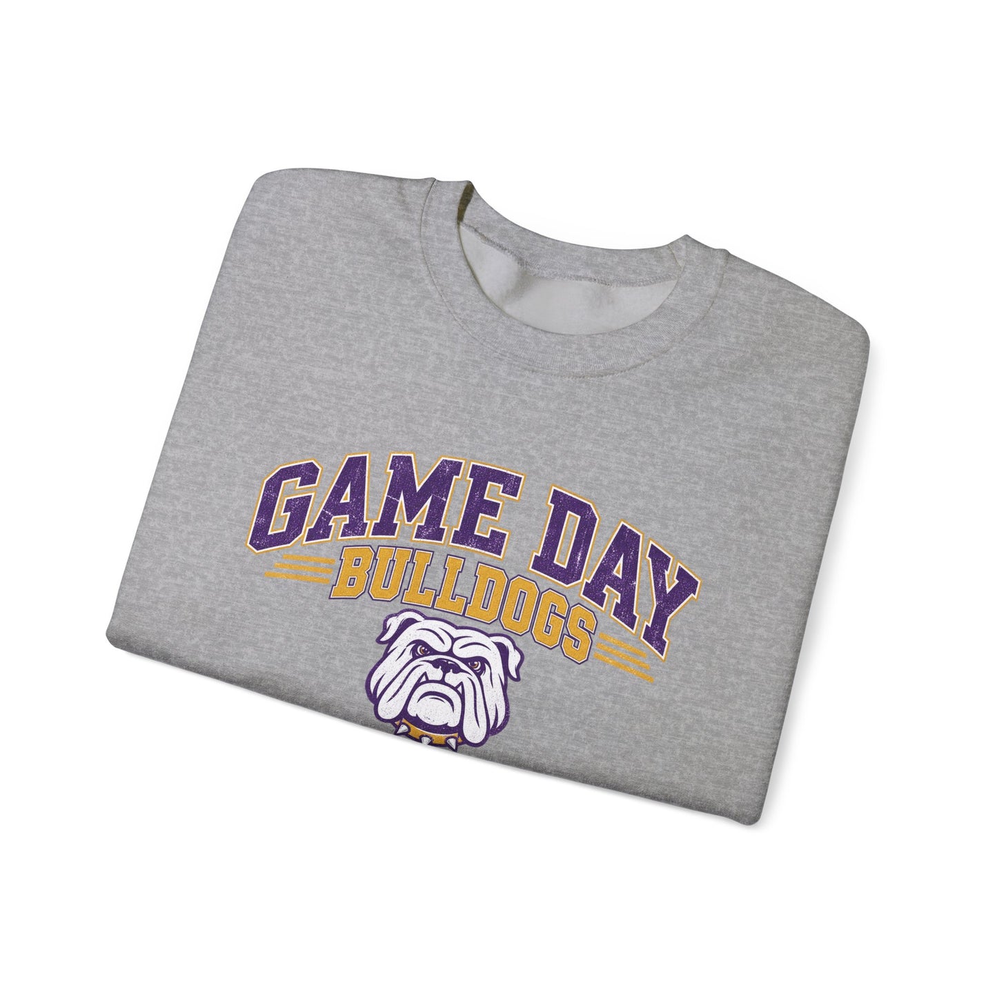 Bloom-Carroll Game Day Bulldogs Crewneck Sweatshirt