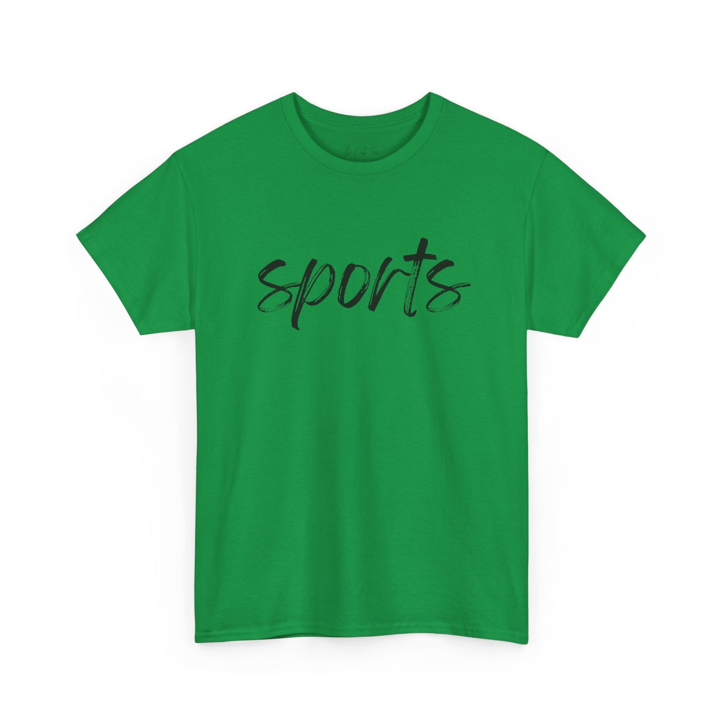 Sports- Black Text Tee