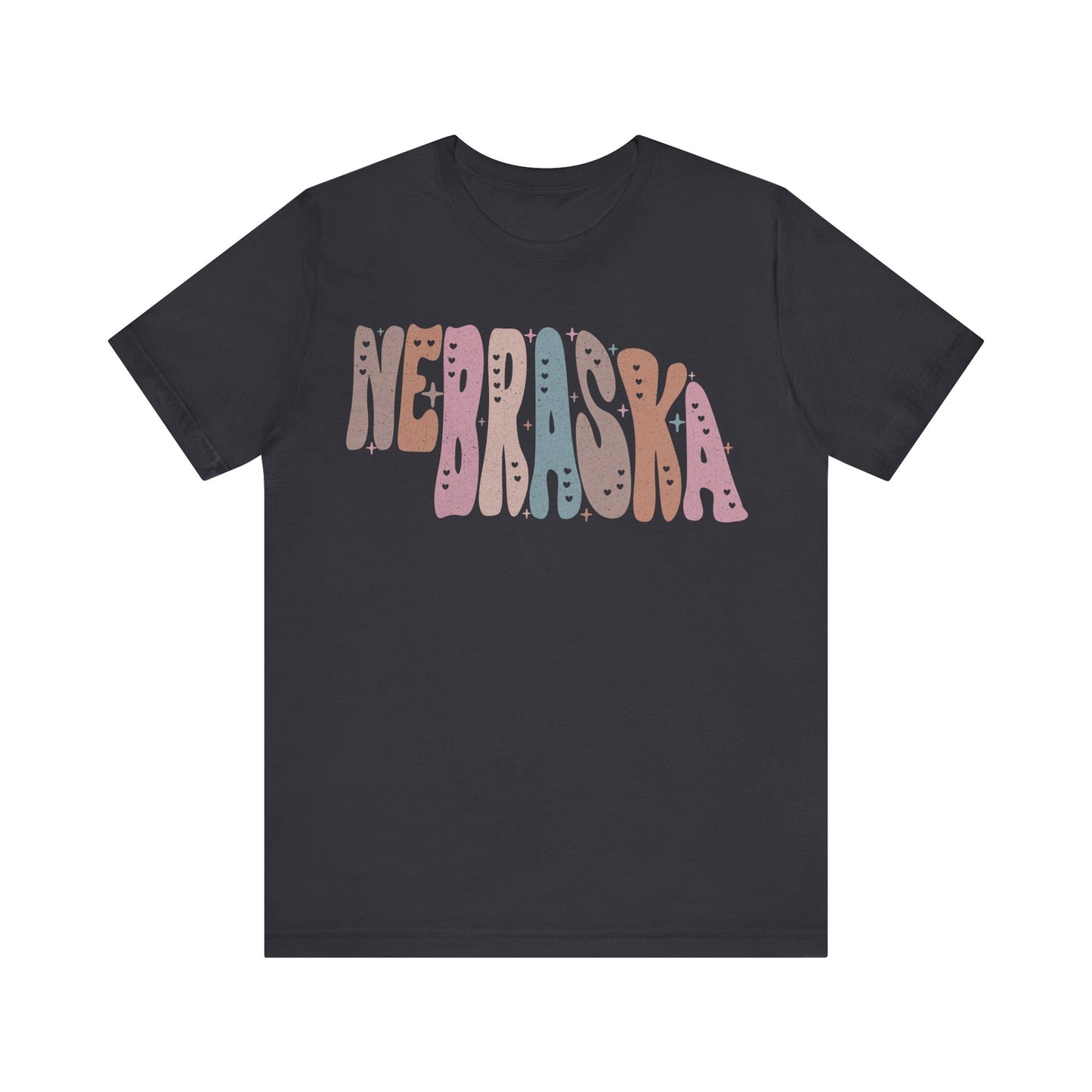 Nebraska State Tee Unisex Jersey Short Sleeve Tee