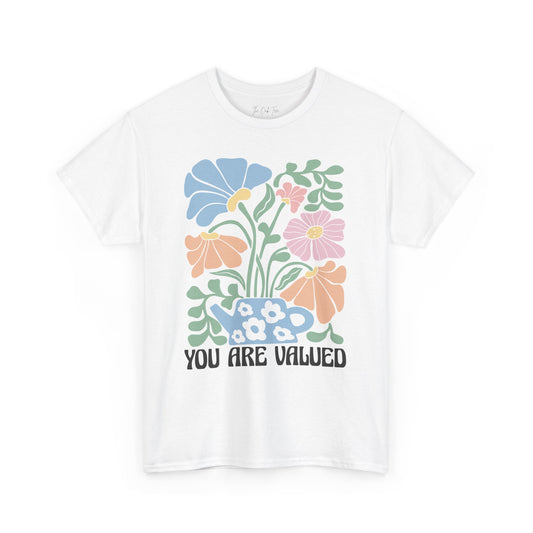 You are Valued Unisex Heavy Cotton Tee