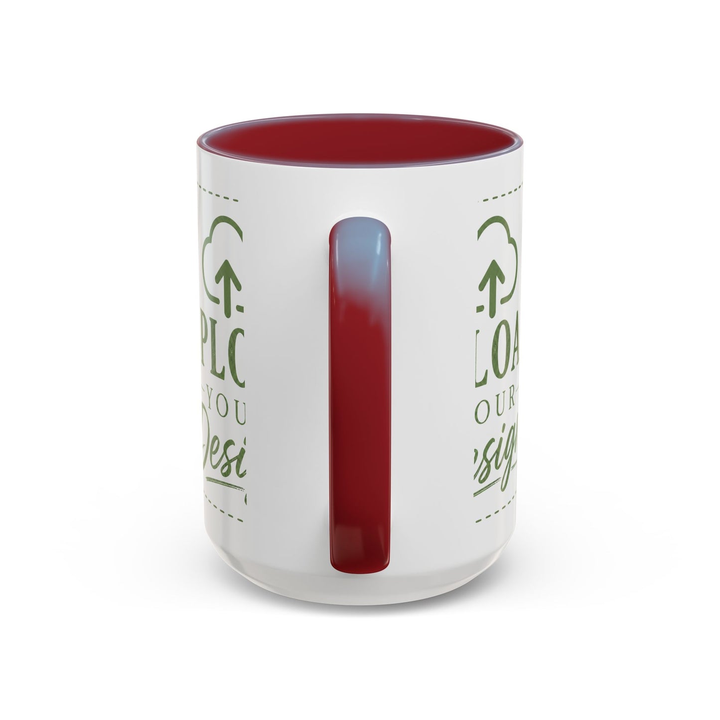 Custom Accent Coffee Mug – Custom Upload Design Ceramic Mug (11oz & 15oz)