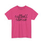 Softball Season- Black Text Tee