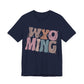 Wyoming State Tee Unisex Jersey Short Sleeve Tee