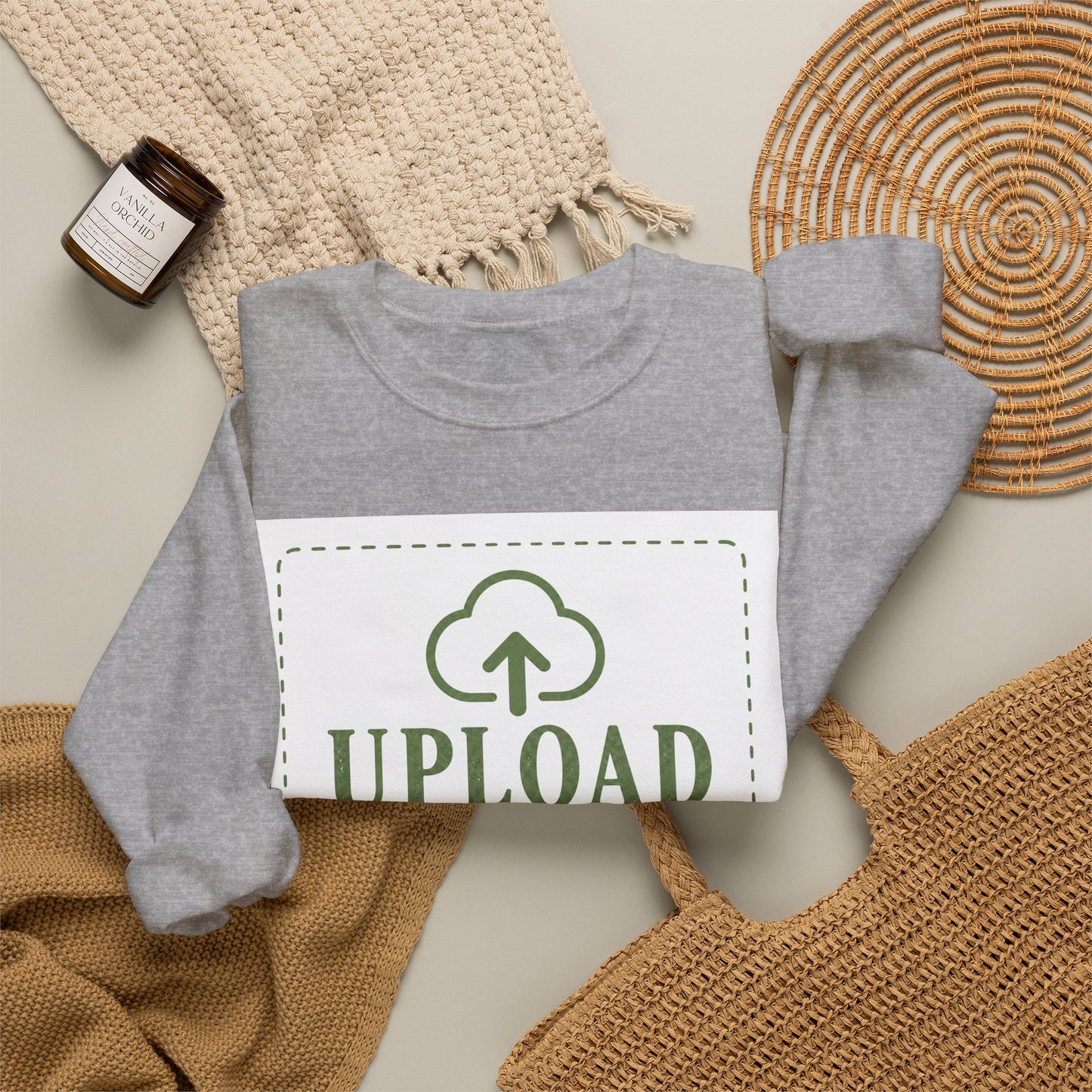 Custom Sweatshirt – Upload Your Own Design