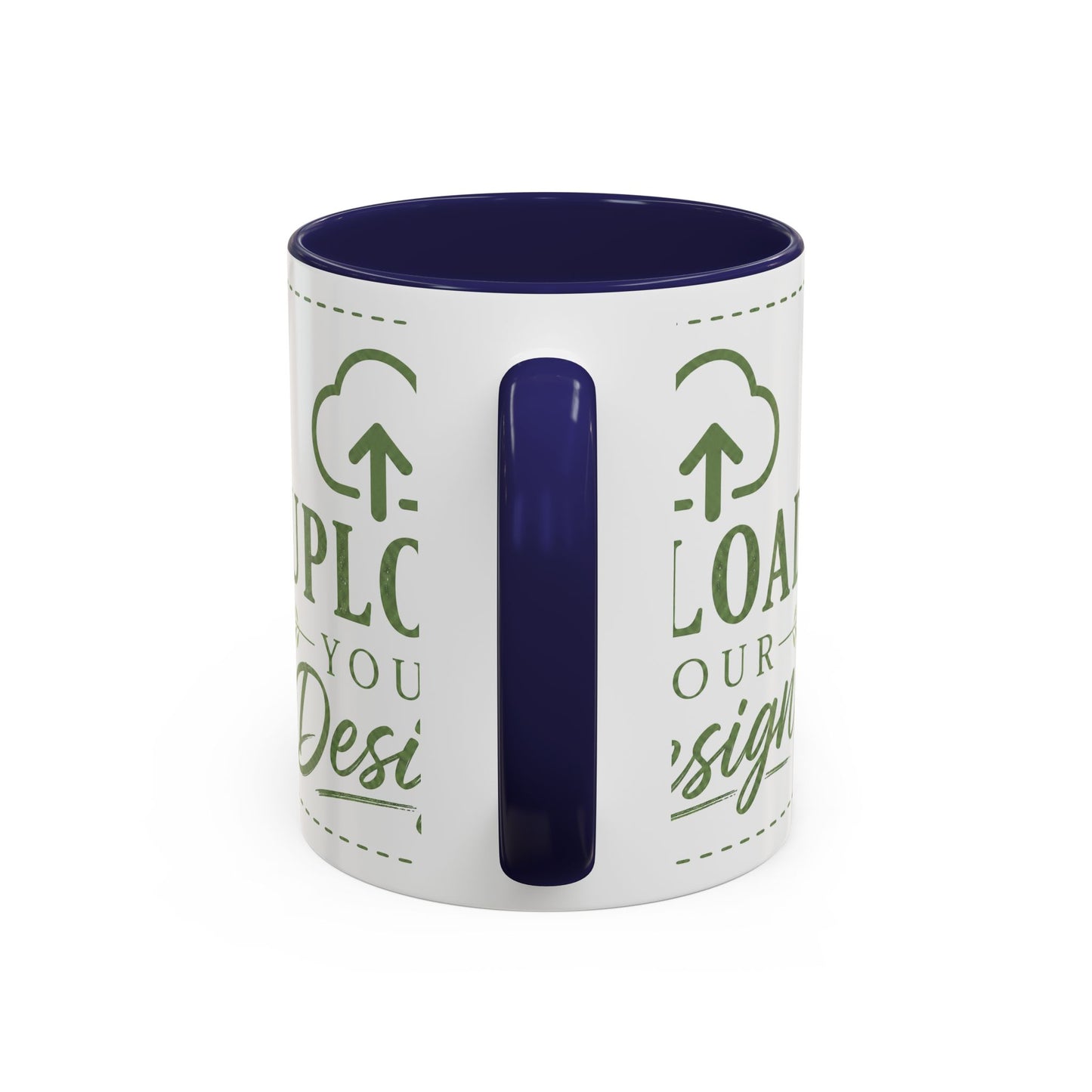 Custom Accent Coffee Mug – Custom Upload Design Ceramic Mug (11oz & 15oz)
