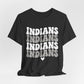 Indians Retro Stack Tee — Vintage Script Team Pride T-Shirt