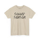 Soccer Season- Black Text Tee
