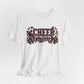Cheer Mom T-Shirt — Floral Pom Pom Cheerleader Mom Tee