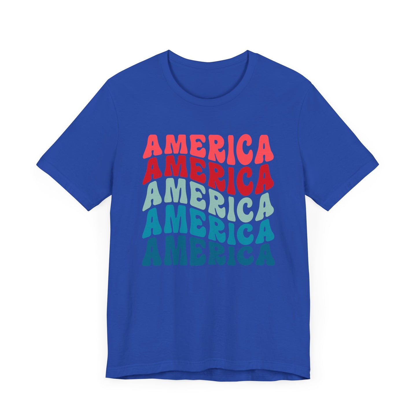 America x5 Unisex Jersey Short Sleeve Tee