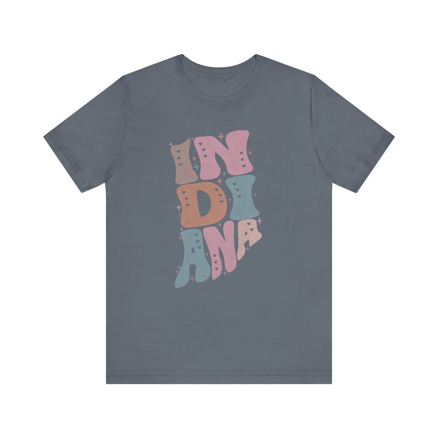 Indiana State Tee Unisex Jersey Short Sleeve Tee