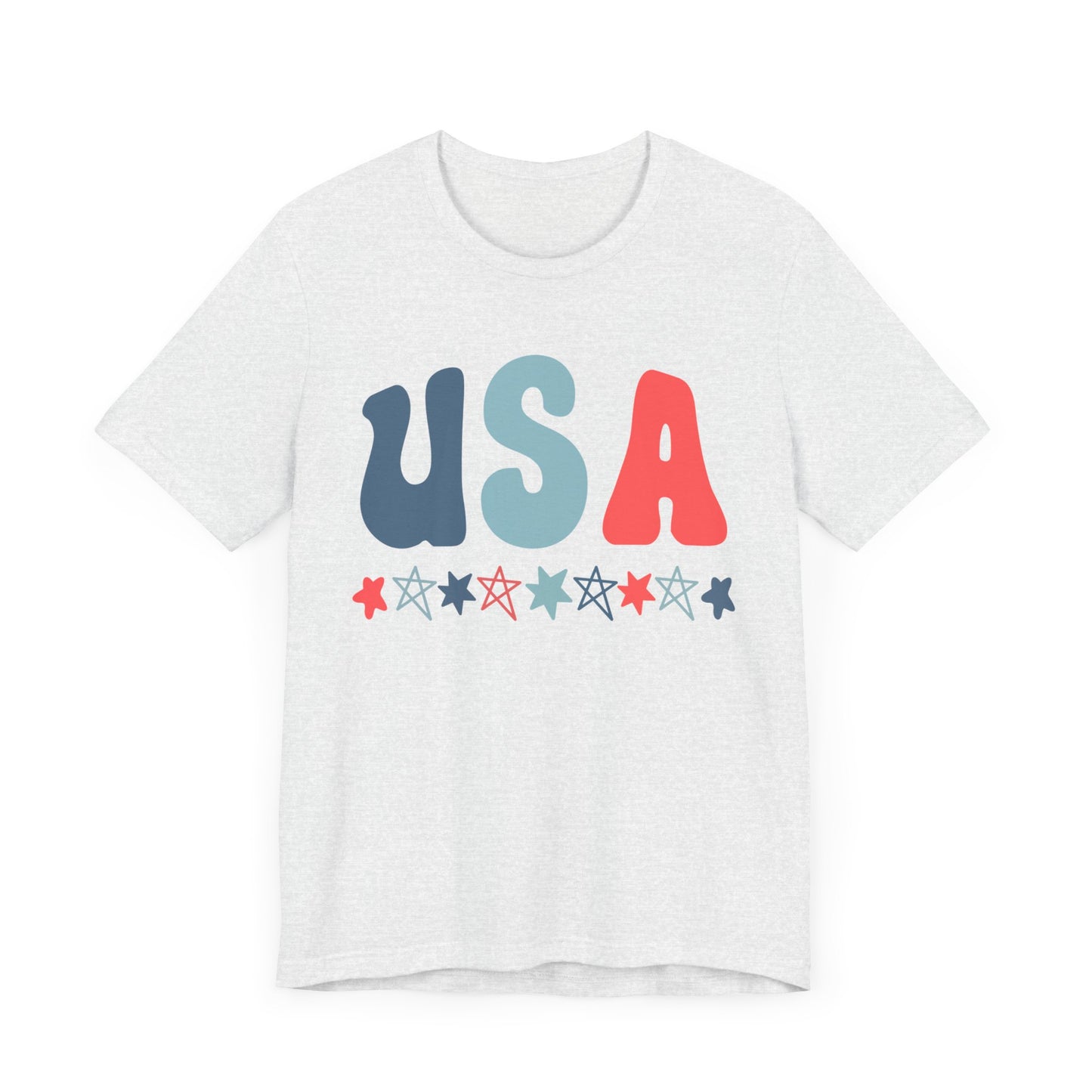 USA Stars Unisex Jersey Short Sleeve Tee