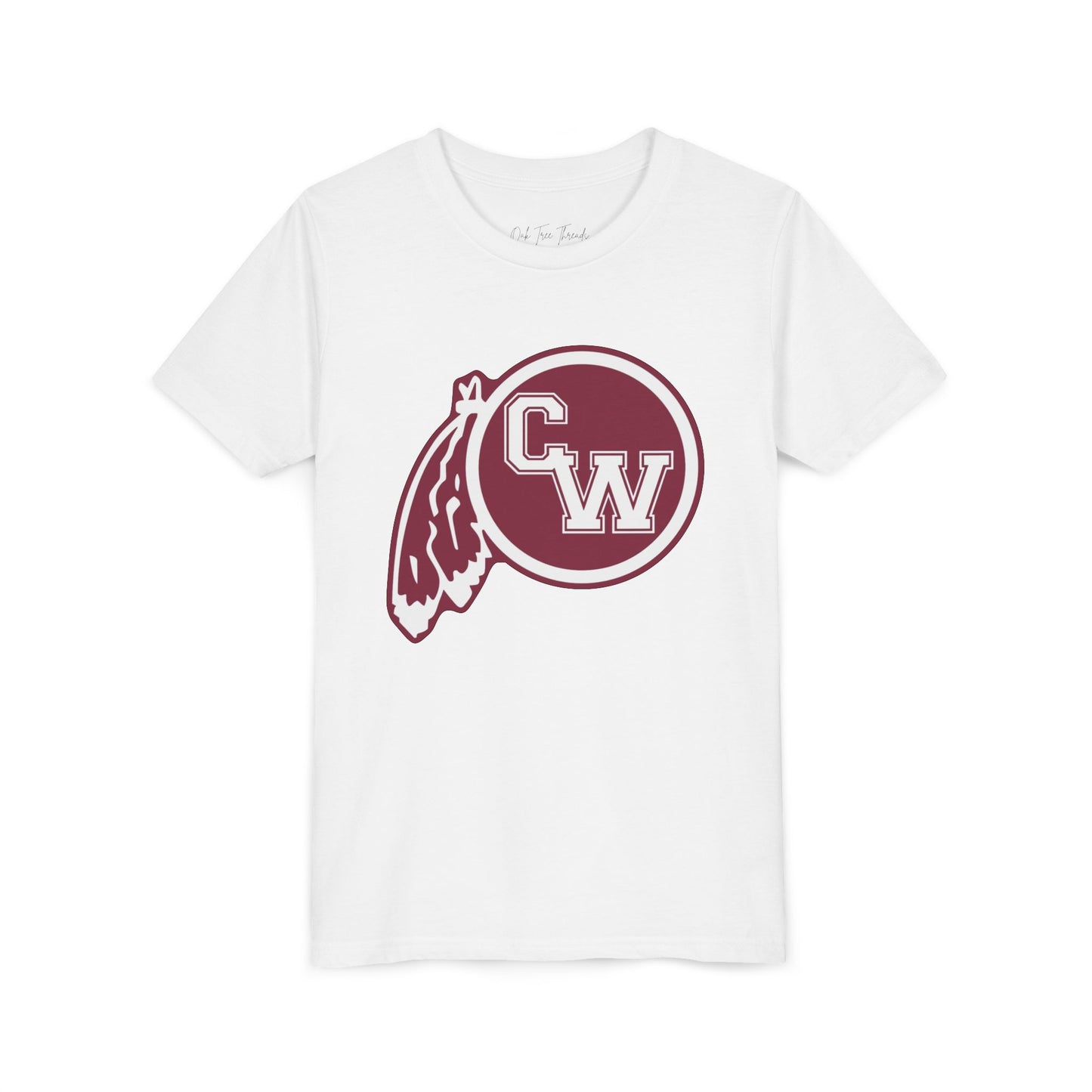 Youth Tee — CW Athetic Logo Graphic