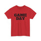 Game Day- Black Text Tee