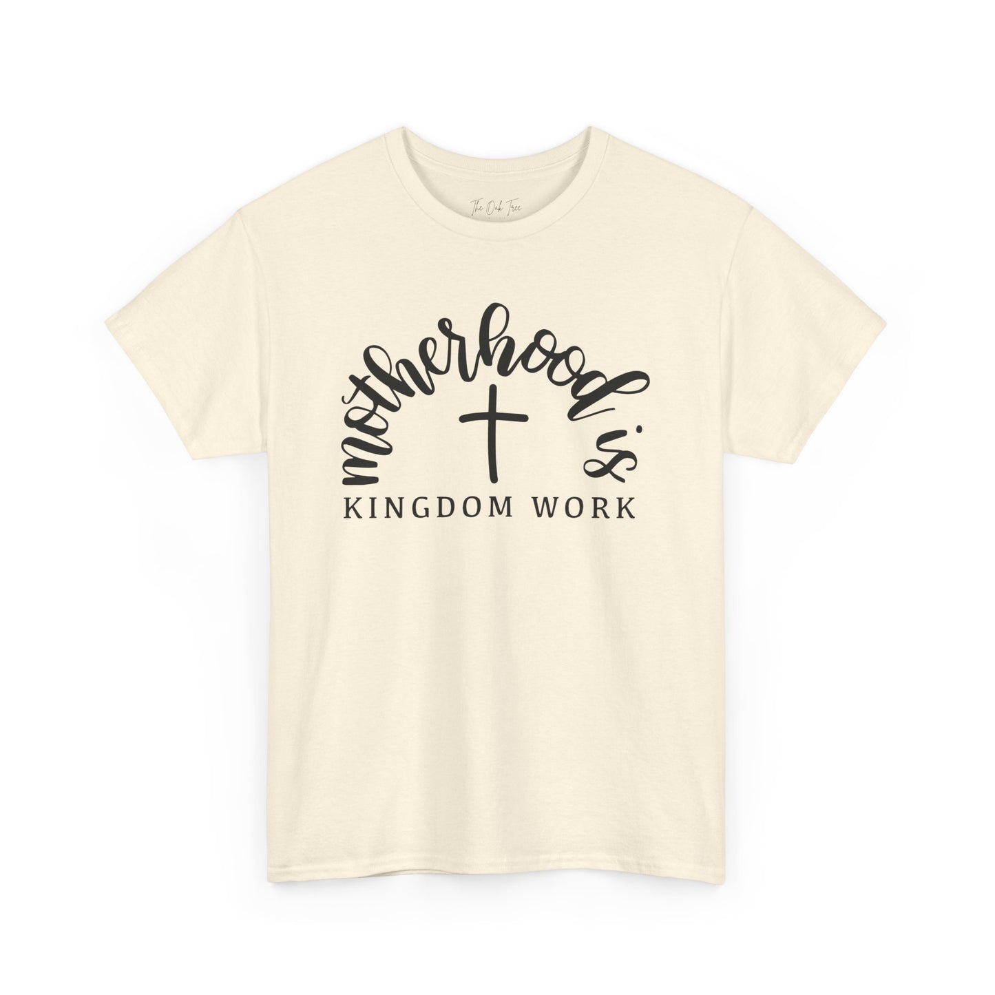 Motherhood is Kingdom Work Unisex Heavy Cotton Tee