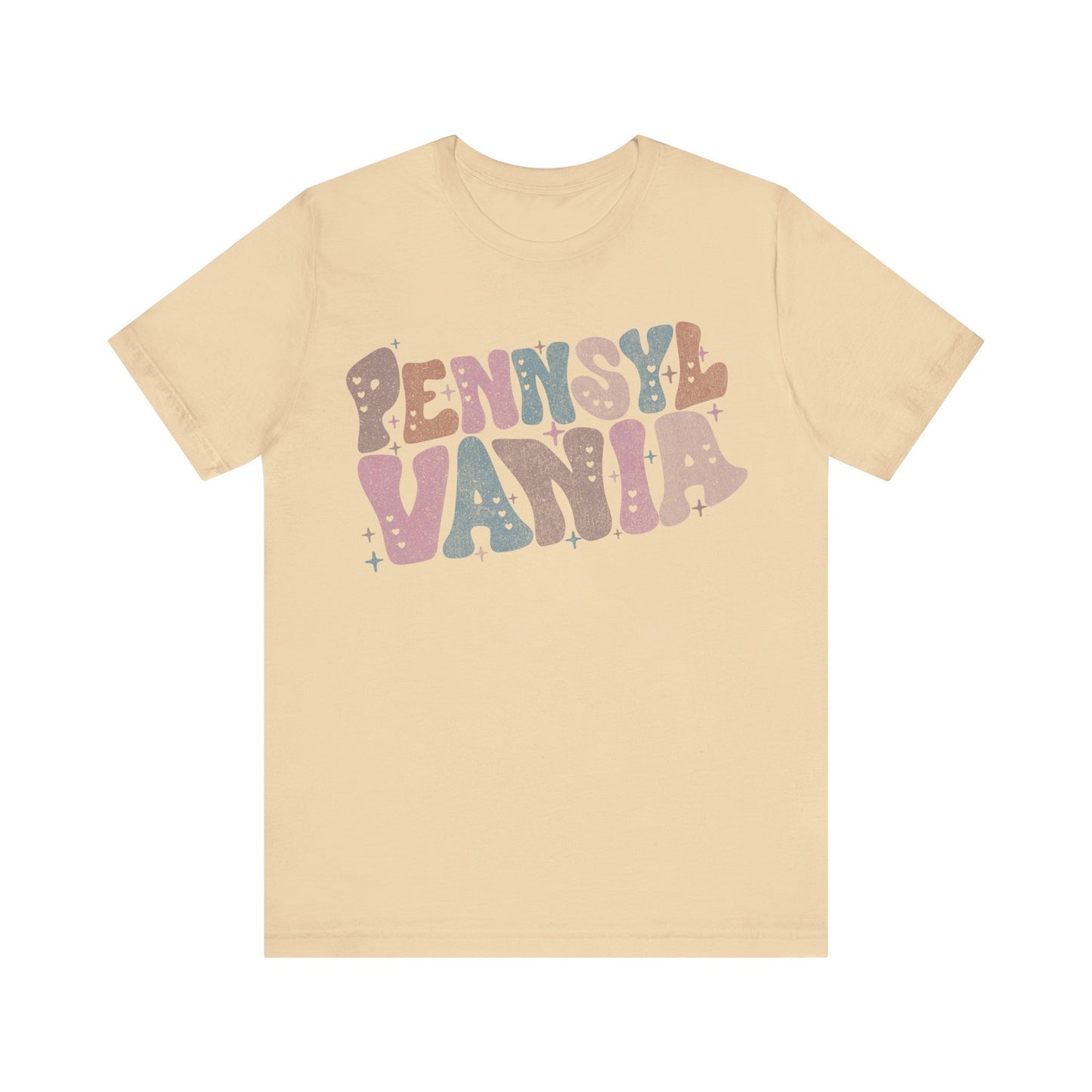 Pennsylvania State Tee Unisex Jersey Short Sleeve Tee
