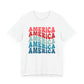 America x5 Unisex Jersey Short Sleeve Tee