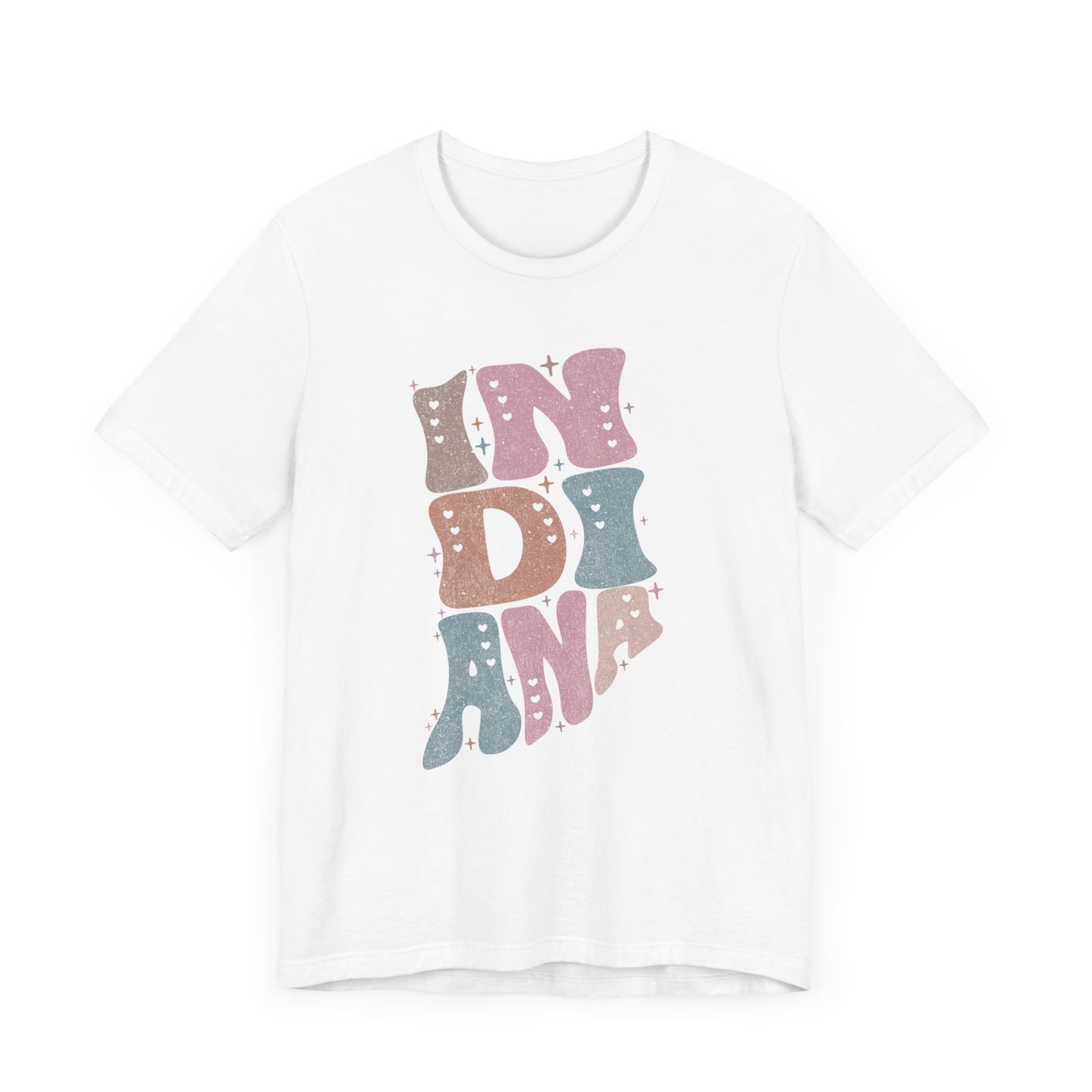 Indiana State Tee Unisex Jersey Short Sleeve Tee