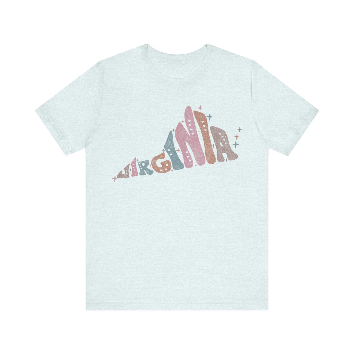 Virginia State Tee Unisex Jersey Short Sleeve Tee