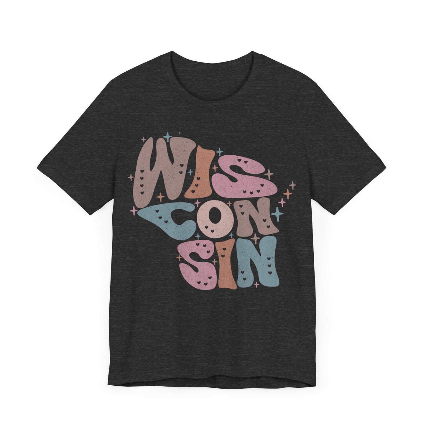 Wisconsin State Tee Unisex Jersey Short Sleeve Tee