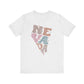Nevada State Tee Unisex Jersey Short Sleeve Tee