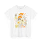 Floral Collage Unisex Heavy Cotton Tee