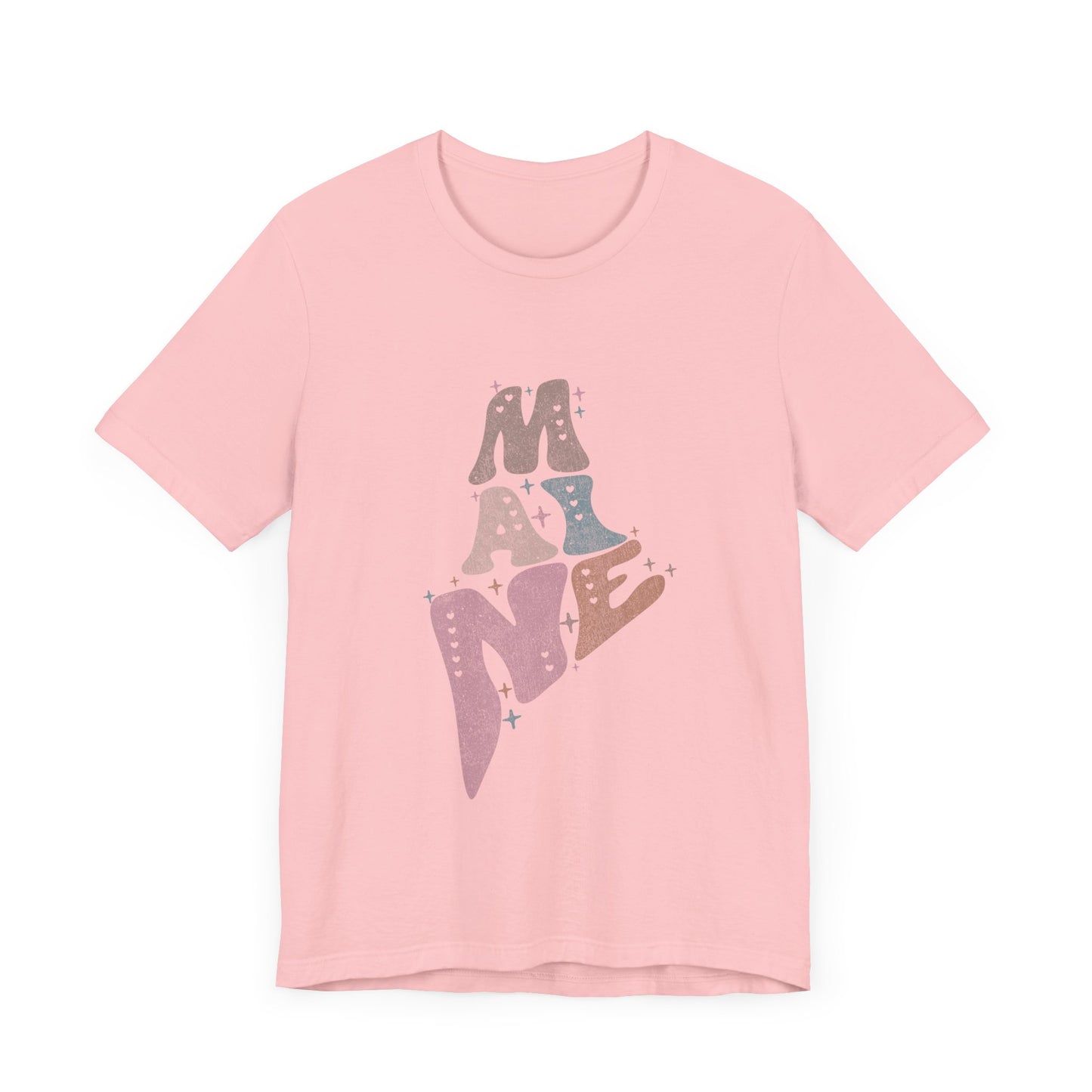 Maine State Tee Unisex Jersey Short Sleeve Tee