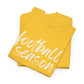 Football Season- White Text Tee