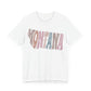 Montana State Tee Unisex Jersey Short Sleeve Tee