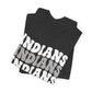 Indians Retro Stack Tee — Vintage Script Team Pride T-Shirt