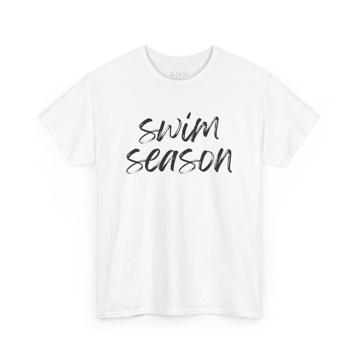 Swim Season- Black Text Tee