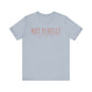 Not Perfect, Just Forgiven Unisex Jersey Short Sleeve Tee