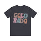 Colorado State Tee Unisex Jersey Short Sleeve Tee