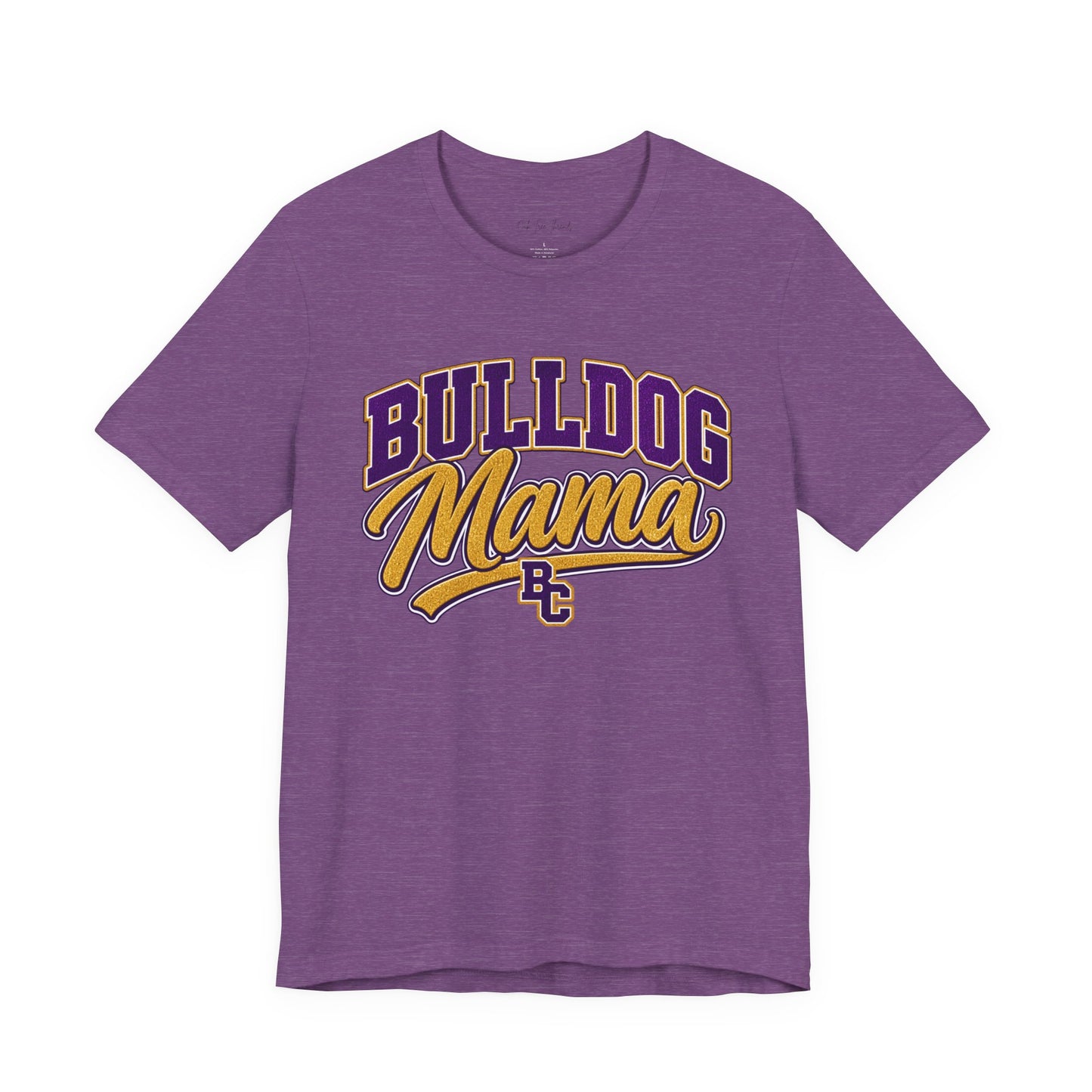 Bulldog Mama T-Shirt — Proud Team Mom Graphic Tee