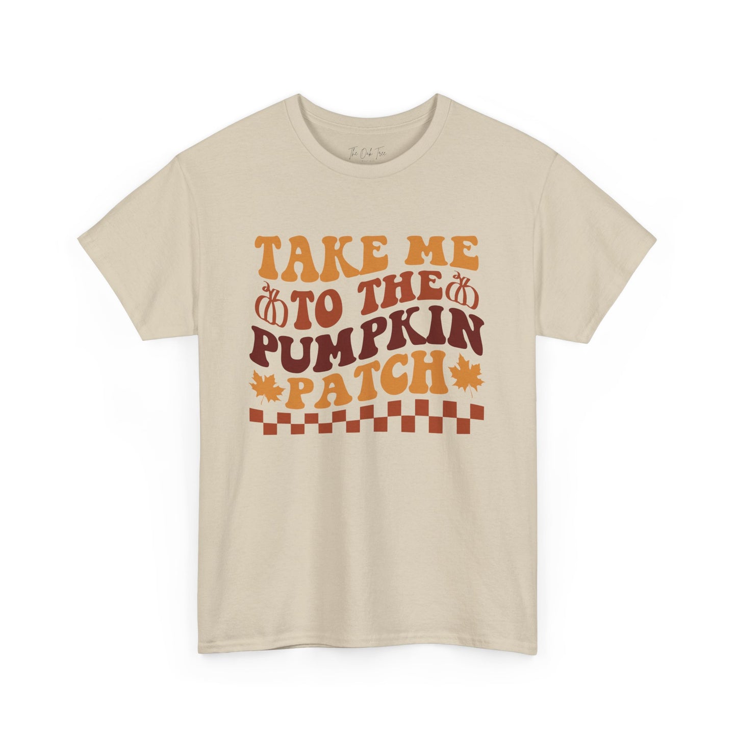 Take Me to the Pumpkin Patch Unisex Heavy Cotton Tee